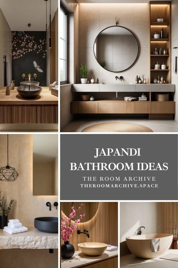Japandi Bathroom Ideas for a Calming and Natural Space