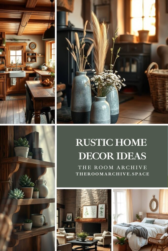 Rustic Home Decor: Bring Warmth and Character to Your Home