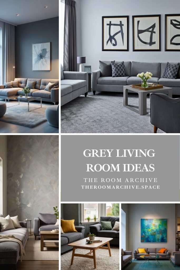 Home decor; Cozy Grey Living Room Ideas for a Serene Space