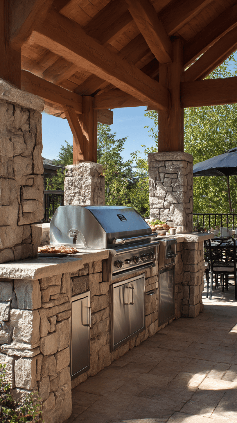 Transform Your Backyard with a Stone BBQ Grill: The Outdoor Kitchen Trend You Can’t Ignore
