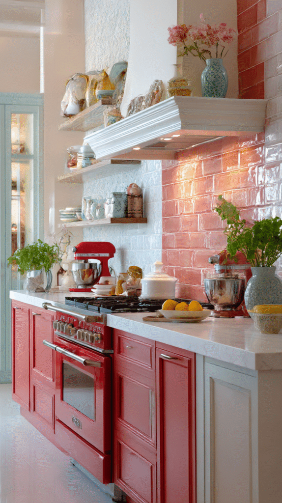 Creating a Vintage Kitchen with a Modern Fun Twist